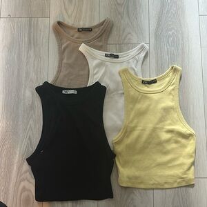Zara Crop Tank Basics